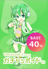 VOCALOID3 Library Gachapoid V3