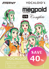 VOCALOID4 Library Megpoid V4 Complete