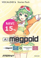 VOCALOID6 Starter Pack AI Megpoid