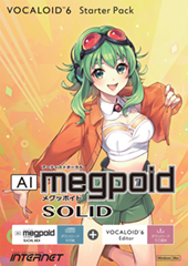 VOCALOID6 StarterPack AI Megepoid SOLID