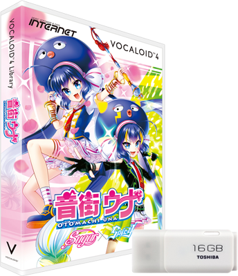 Shop Ssw Jp 商品詳細 Vocaloid4 Library 音街ウナ V4 Usbメモリ16gb お買い得セット